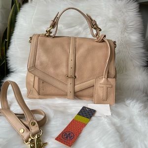 Authentic Tory Burch Leather 2 Way Bag
